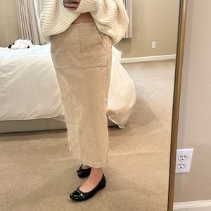 Long Corduroy Skirt